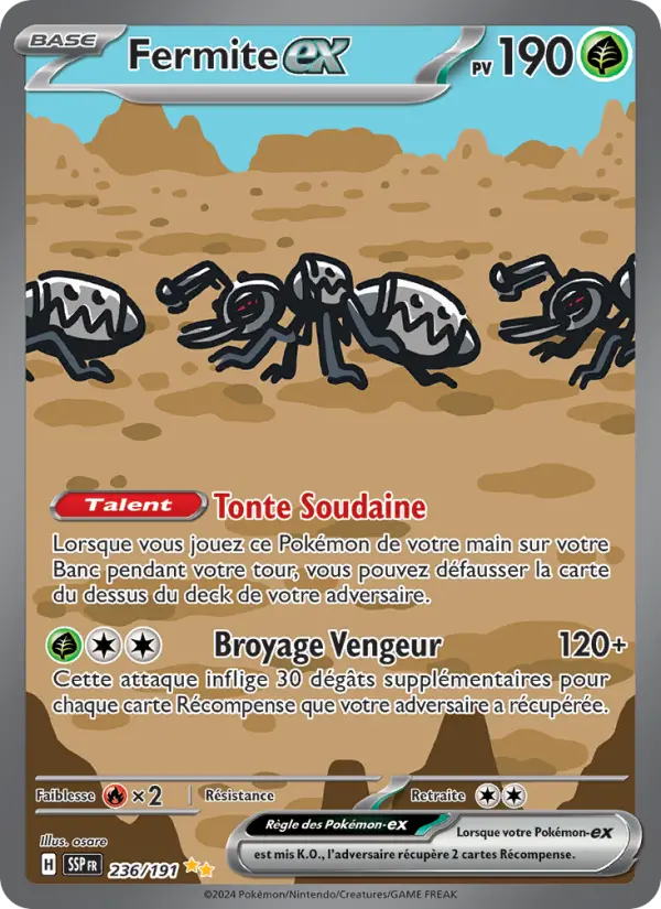 Fermite-ex — carte 236 de l’extension Étincelles Déferlantes