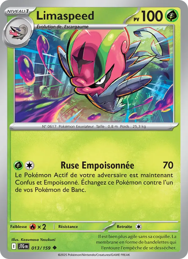 Limaspeed — carte 013 de l’extension Aventures Ensemble