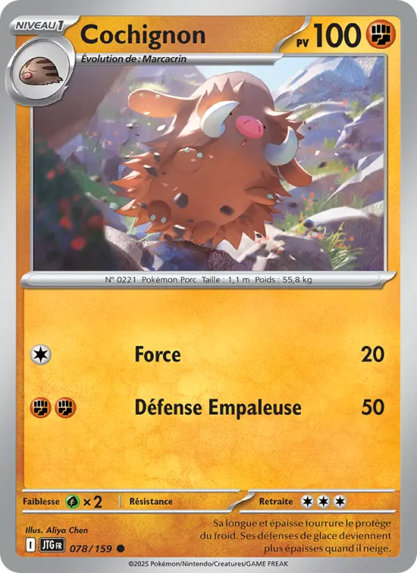 Cochignon — carte 078 de l’extension Aventures Ensemble
