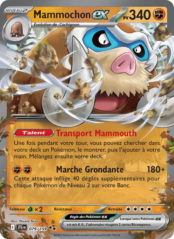 Mammochon-ex — carte 079 de l’extension Aventures Ensemble