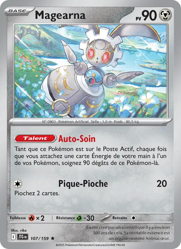 Magearna — carte 107 de l’extension Aventures Ensemble