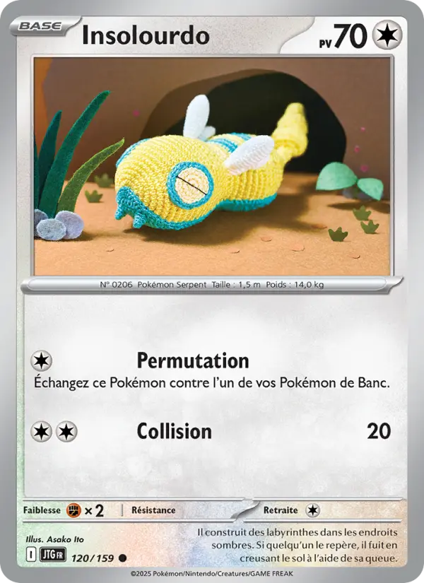 Insolourdo — carte 120 de l’extension Aventures Ensemble