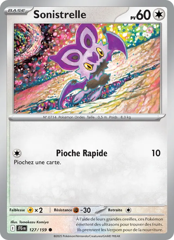 Sonistrelle — carte 127 de l’extension Aventures Ensemble