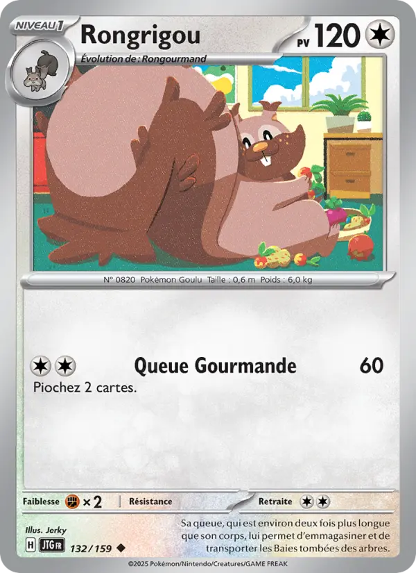 Rongrigou — carte 132 de l’extension Aventures Ensemble