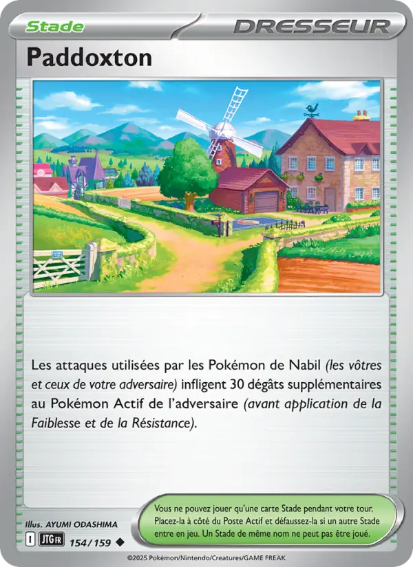 Paddoxton — carte 154 de l’extension Aventures Ensemble
