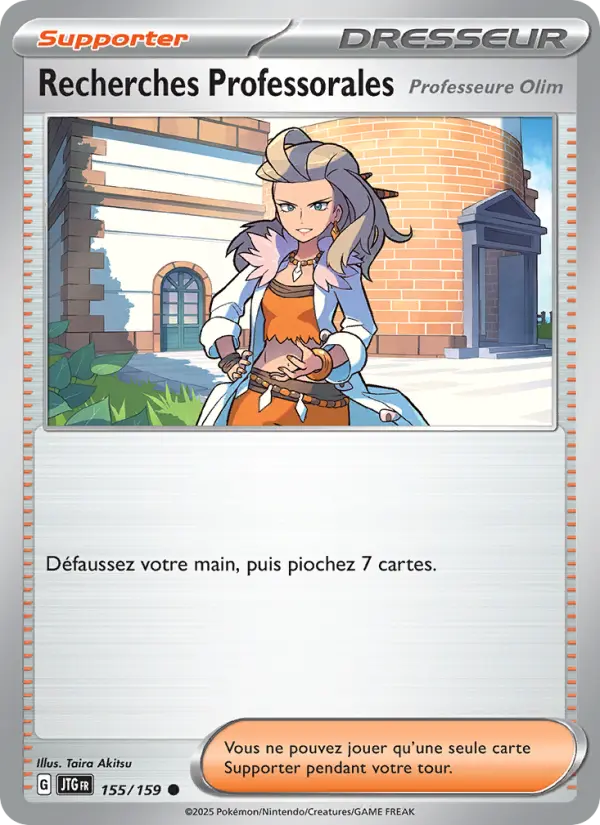 Recherches Professorales — carte 155 de l’extension Aventures Ensemble