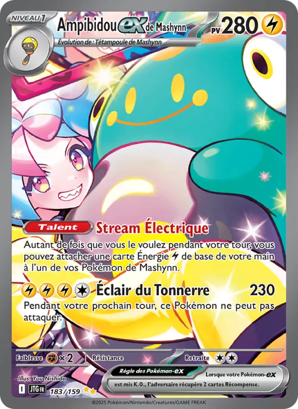 Ampibidou-ex de Mashynn — carte 183 de l’extension Aventures Ensemble