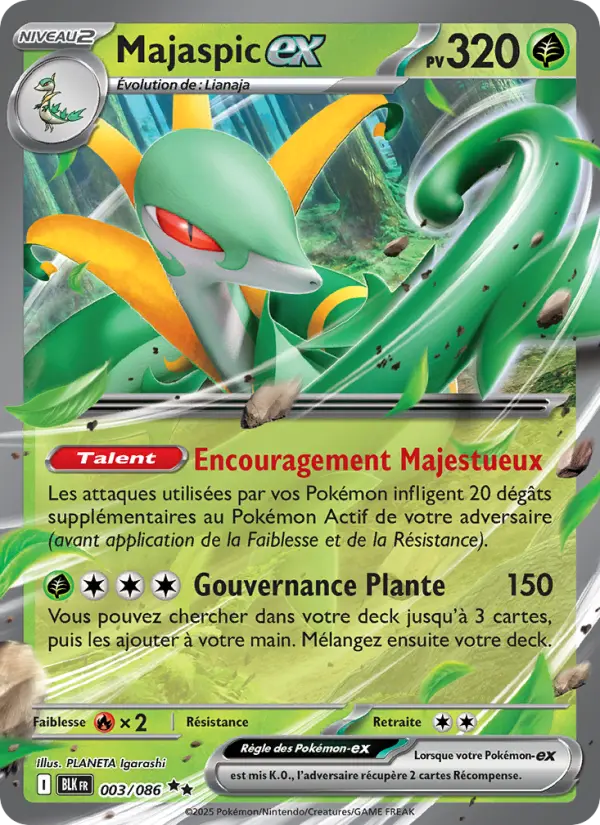 Majaspic-ex — carte 003 de l’extension Foudre Noire