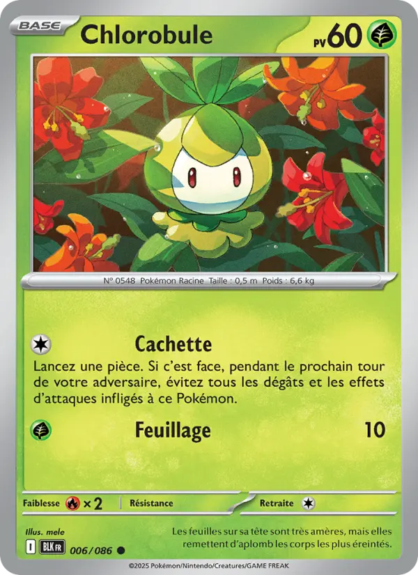 Chlorobule — carte 006 de l’extension Foudre Noire