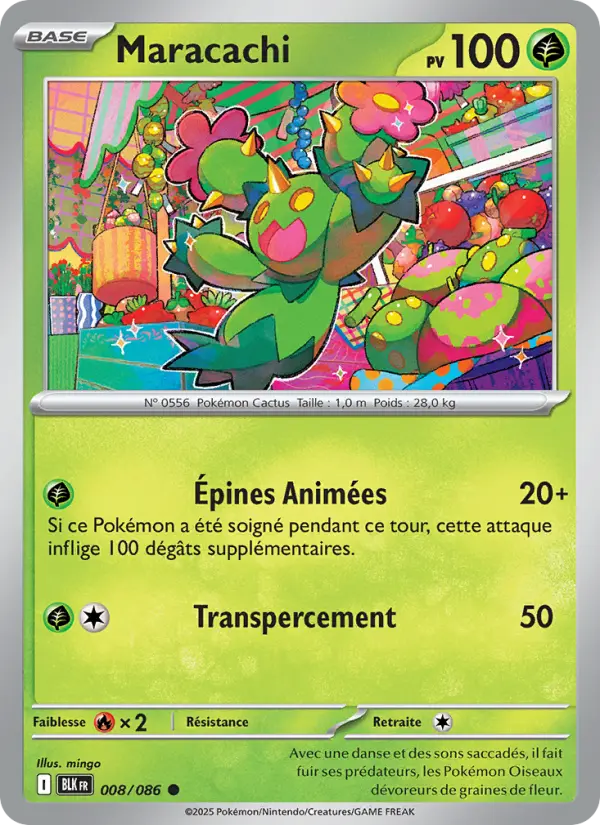 Maracachi — carte 008 de l’extension Foudre Noire