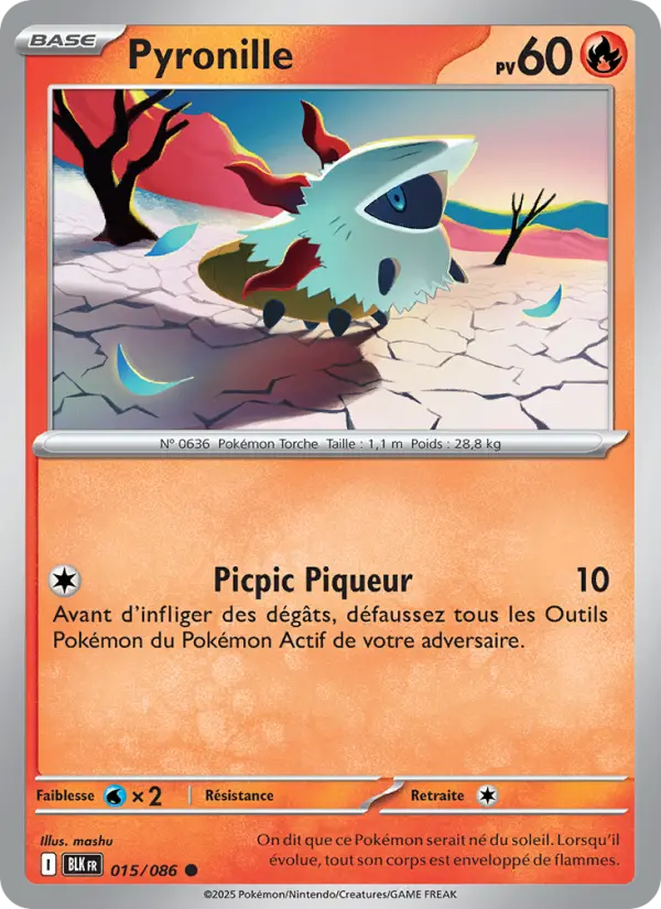 Pyronille — carte 015 de l’extension Foudre Noire