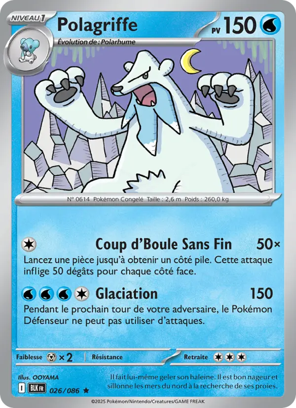 Polagriffe — carte 026 de l’extension Foudre Noire