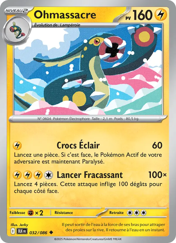 Ohmassacre — carte 032 de l’extension Foudre Noire
