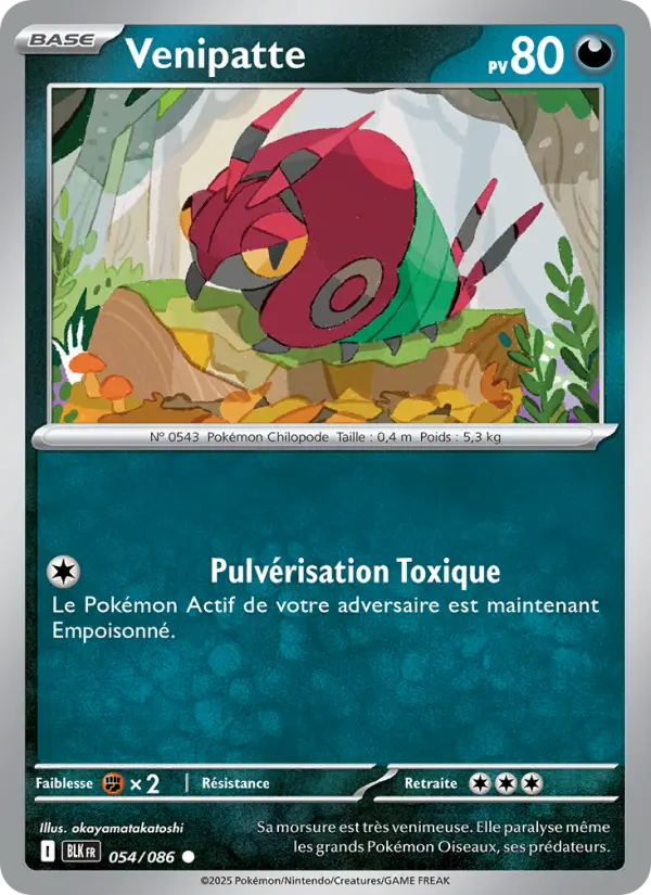 Venipatte — carte 054 de l’extension Foudre Noire
