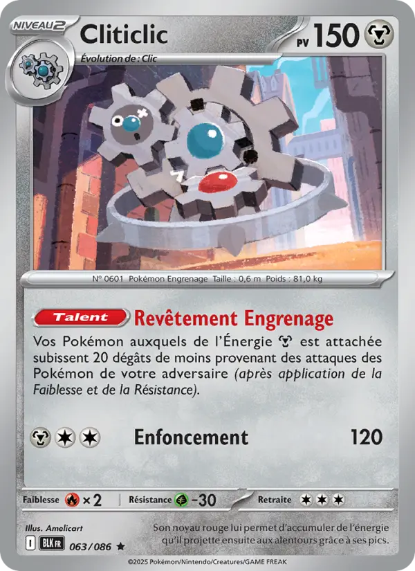 Cliticlic — carte 063 de l’extension Foudre Noire