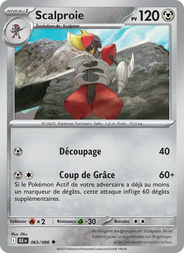 Scalproie — carte 065 de l’extension Foudre Noire