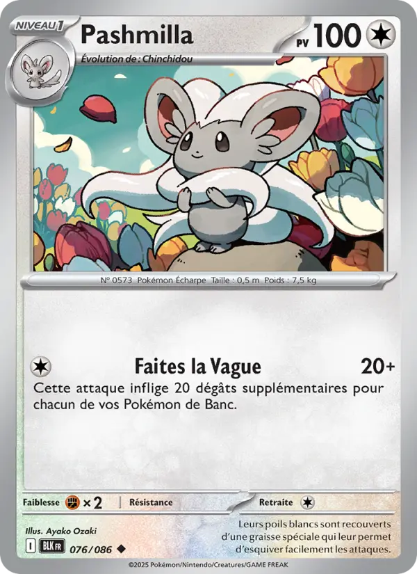 Pashmilla — carte 076 de l’extension Foudre Noire