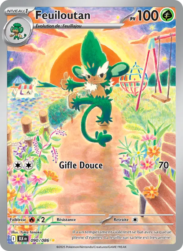 Feuiloutan — carte 090 de l’extension Foudre Noire
