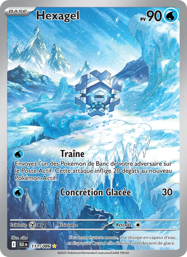 Hexagel — carte 111 de l’extension Foudre Noire