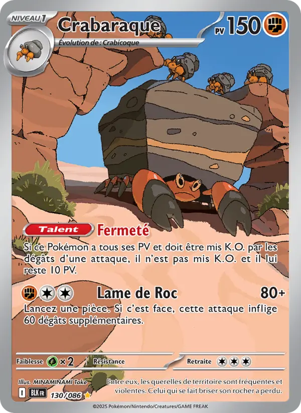 Crabaraque — carte 130 de l’extension Foudre Noire