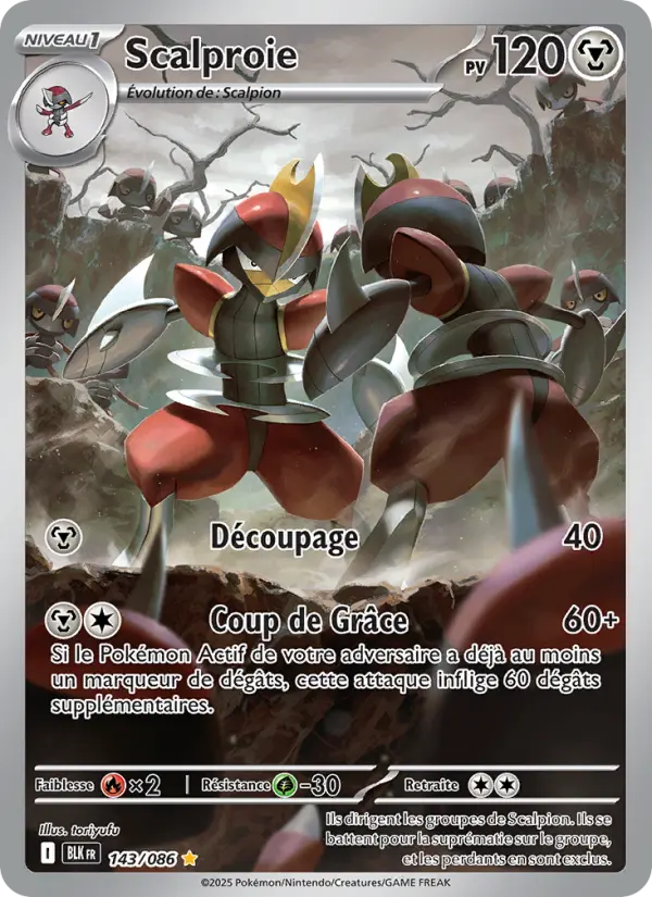 Scalproie — carte 143 de l’extension Foudre Noire