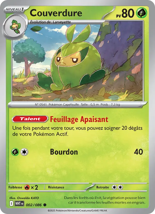 Couverdure — carte 002 de l’extension Flamme Blanche