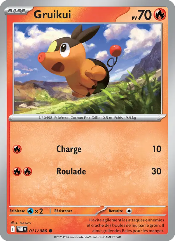Gruikui — carte 011 de l’extension Flamme Blanche