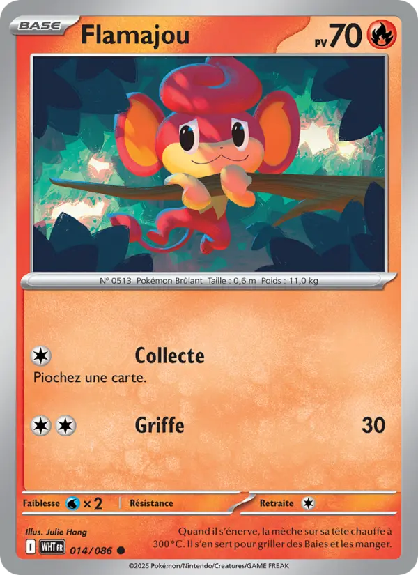Flamajou — carte 014 de l’extension Flamme Blanche