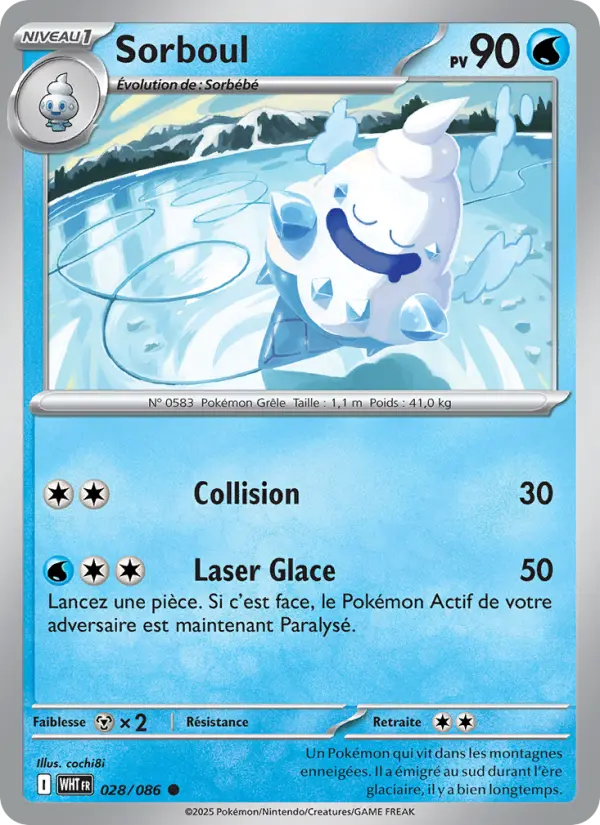 Sorboul — carte 028 de l’extension Flamme Blanche