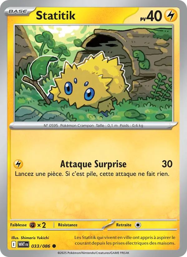 Statitik — carte 033 de l’extension Flamme Blanche