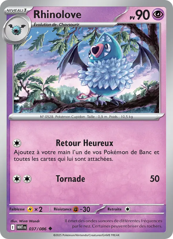 Rhinolove — carte 037 de l’extension Flamme Blanche