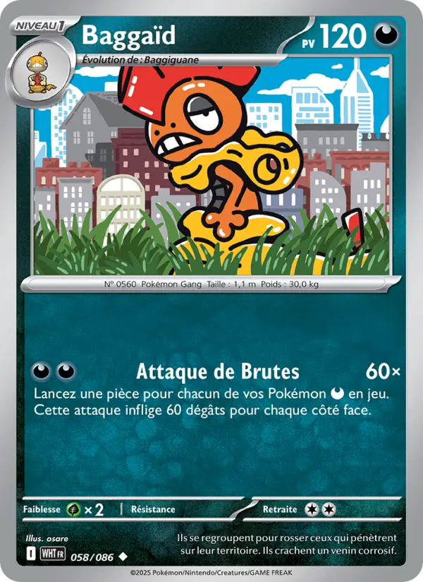 Baggaïd — carte 058 de l’extension Flamme Blanche
