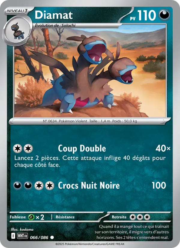 Diamat — carte 066 de l’extension Flamme Blanche