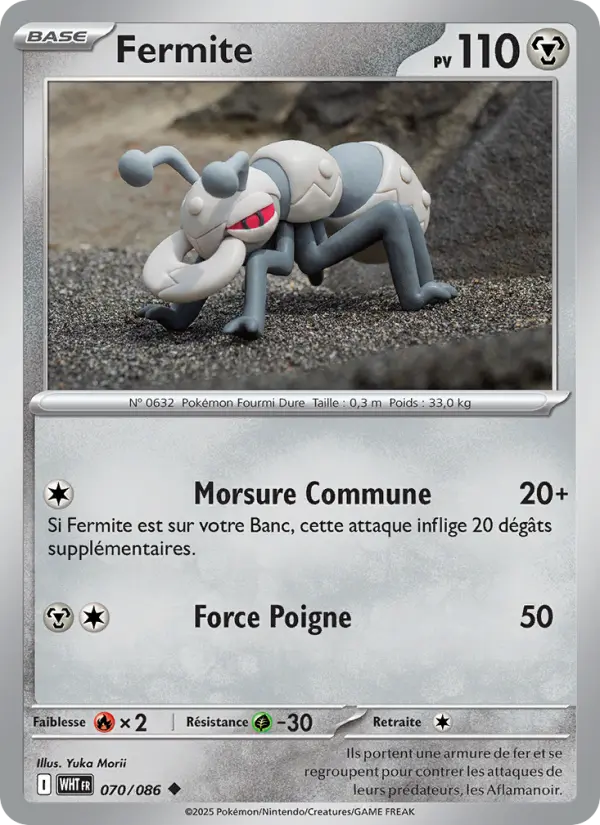 Fermite — carte 070 de l’extension Flamme Blanche