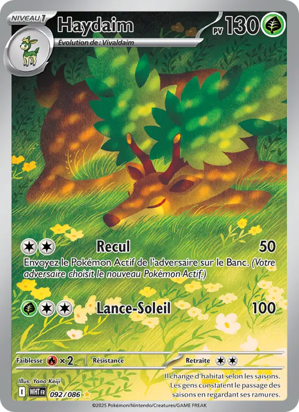 Haydaim — carte 092 de l’extension Flamme Blanche