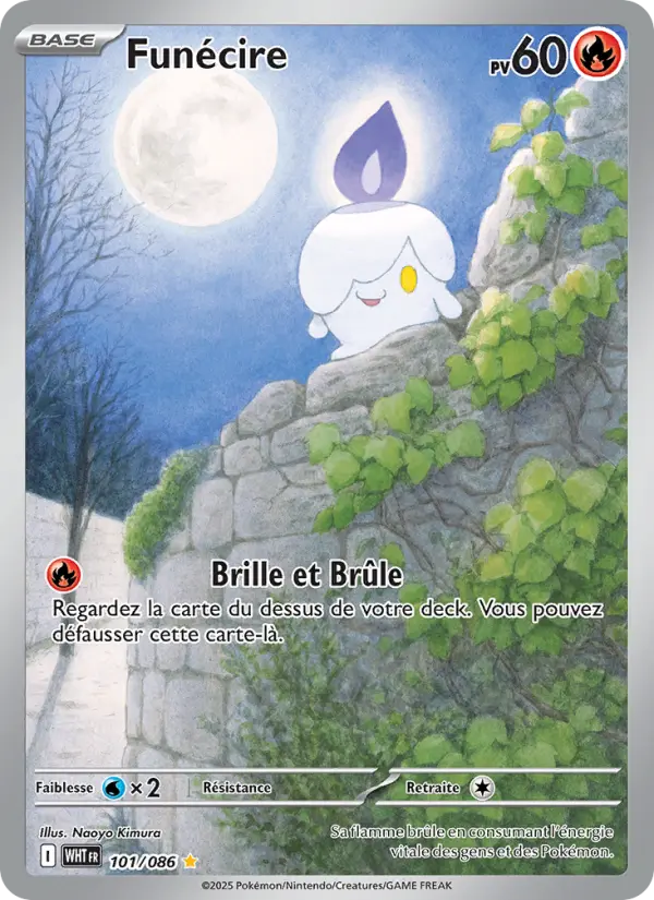 Funécire — carte 101 de l’extension Flamme Blanche