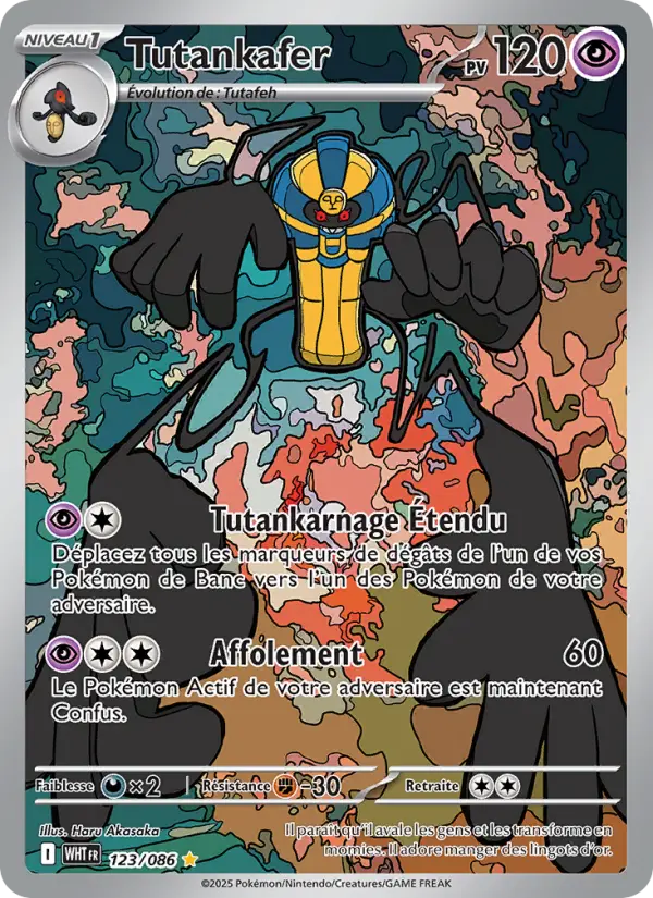 Tutankafer — carte 123 de l’extension Flamme Blanche