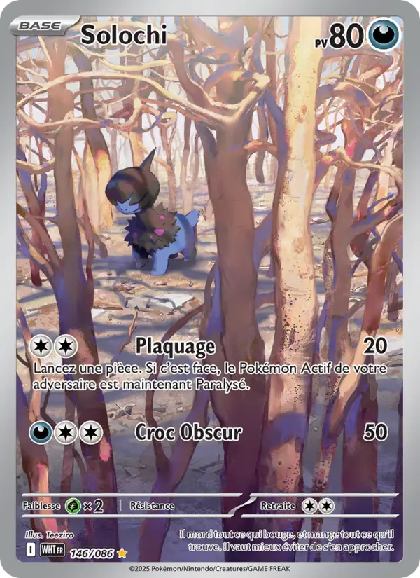 Solochi — carte 146 de l’extension Flamme Blanche
