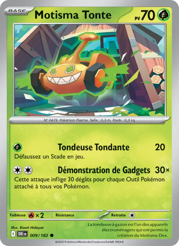 Motisma Tonte — carte 009 de l’extension Rivalités Destinées