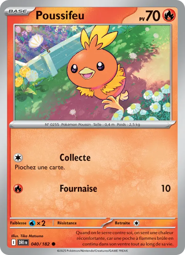 Poussifeu — carte 040 de l’extension Rivalités Destinées