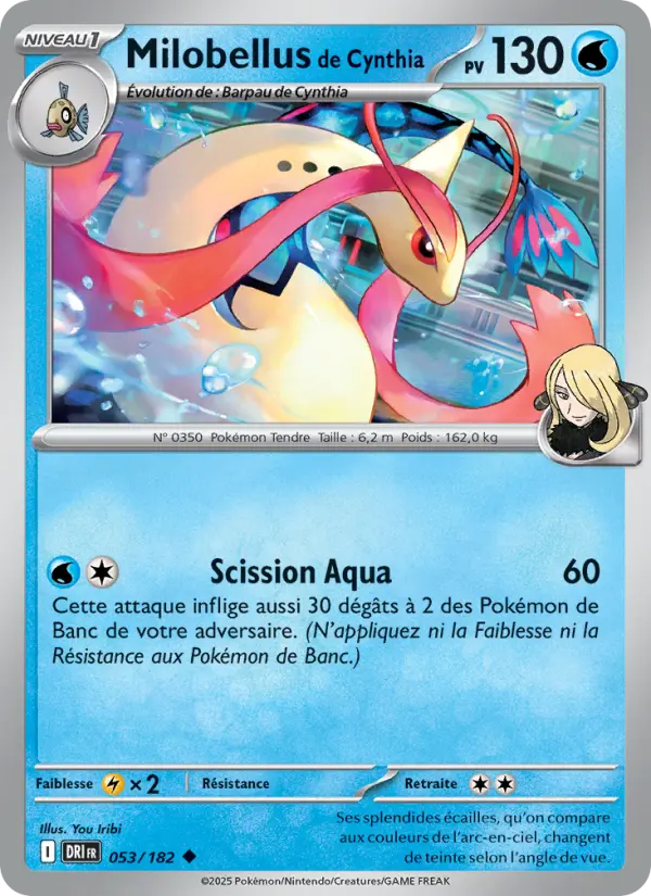 Milobellus de Cynthia — carte 053 de l’extension Rivalités Destinées