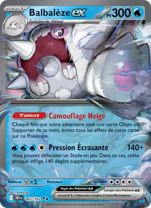 Balbalèze-ex — carte 065 de l’extension Rivalités Destinées