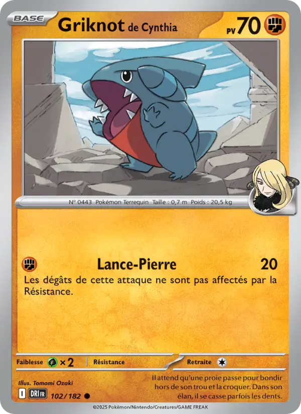 Griknot de Cynthia — carte 102 de l’extension Rivalités Destinées