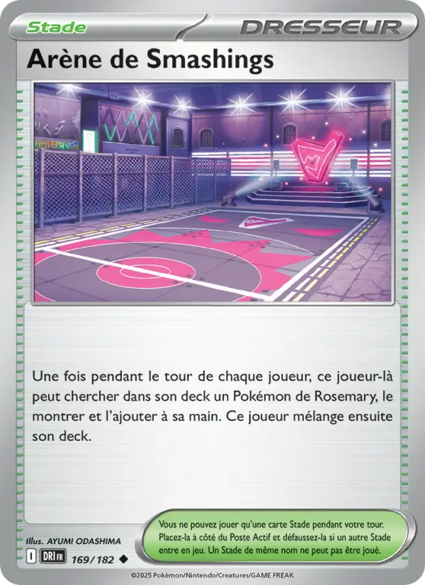 Arène de Smashings — carte 169 de l’extension Rivalités Destinées