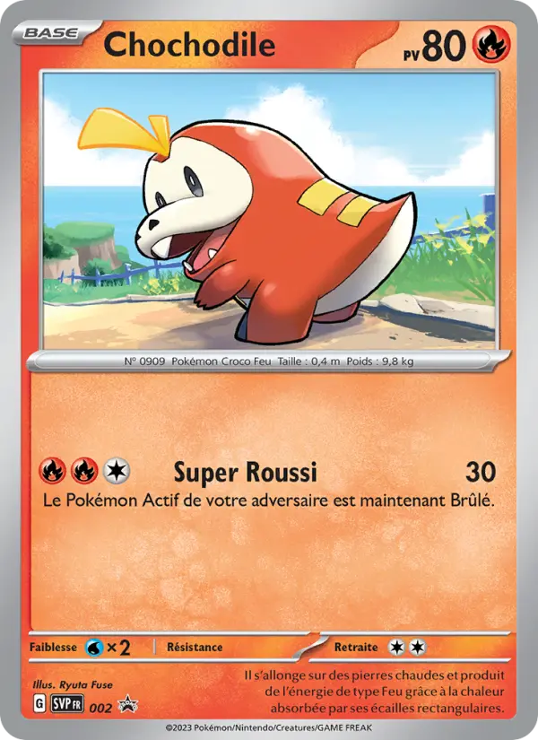 Chochodile — carte 002 de l’extension SVP Black Star Promos