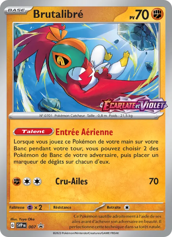 Brutalibré — carte 007 de l’extension SVP Black Star Promos