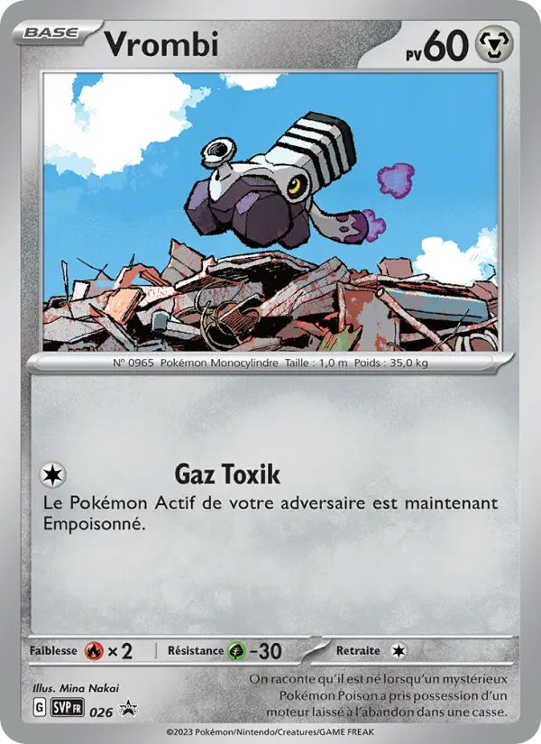 Vrombi — carte 026 de l’extension SVP Black Star Promos