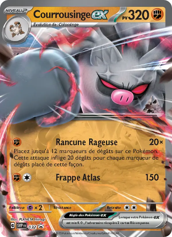 Courrousinge-ex — carte 032 de l’extension SVP Black Star Promos