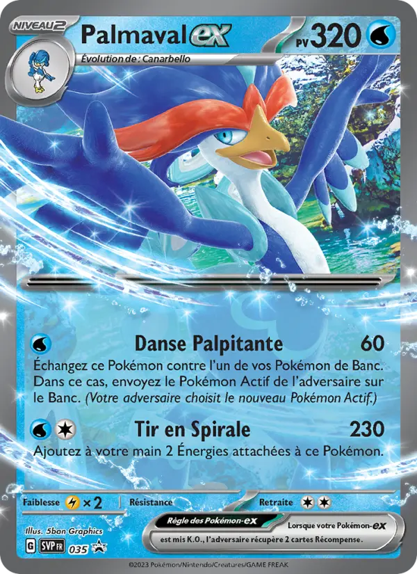 Palmaval-ex — carte 035 de l’extension SVP Black Star Promos