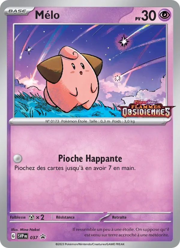 Mélo — carte 037 de l’extension SVP Black Star Promos